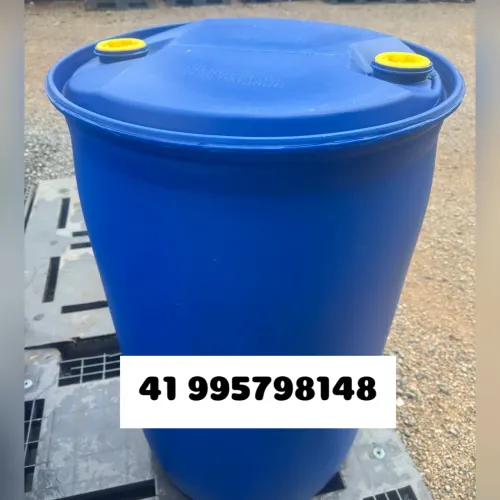 Bombona lavada tampa fixa, tambor 200l duas tampinha