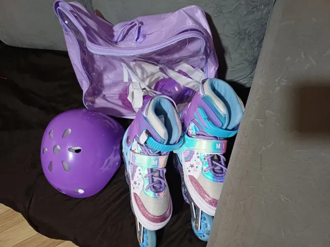 Patins infantil menina tema sereia seminovo