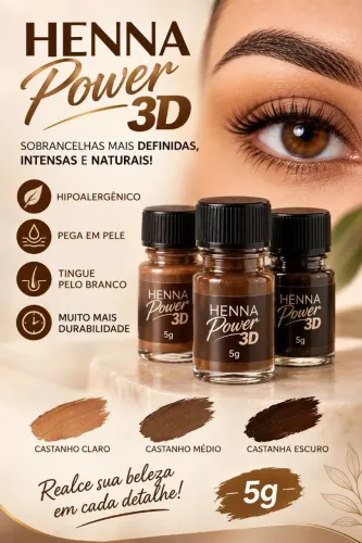 Henna Power 3d 