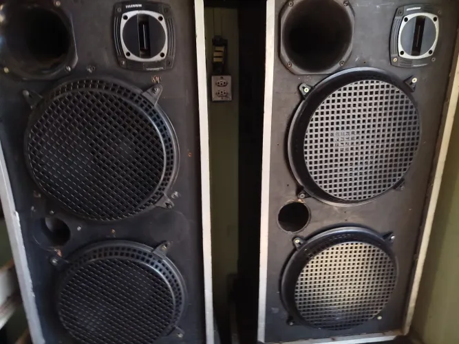 (PAR DE CAIXAS PASSIVAS TRY-WAY 2 X 12" X 750W)