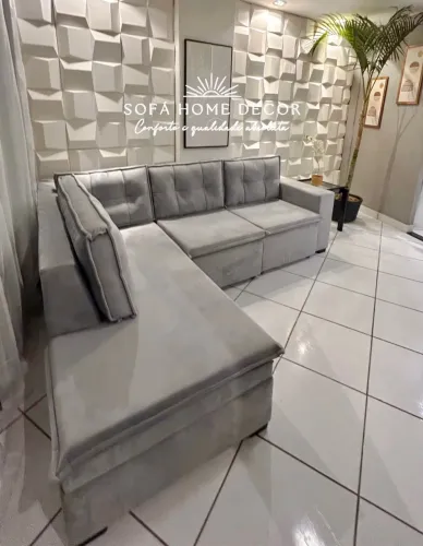 Sofá pronta entrega apenas um modelo novo