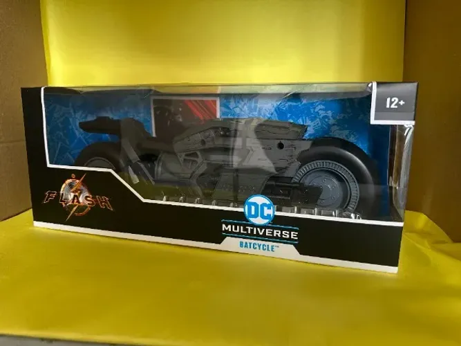 Mcfarlane Veículo Batmoto Filme Flash Batcycle
