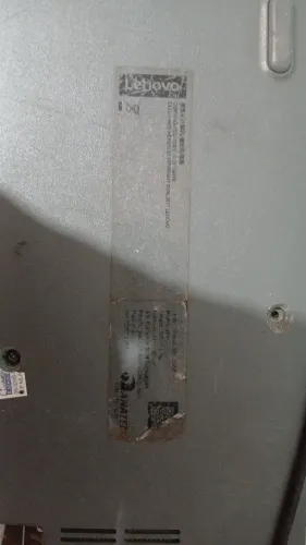 Notebook pra retirada de peças ou para uso