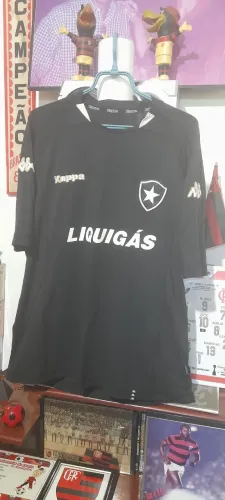 Camisa botafogo kappa preta número 7 - 2007