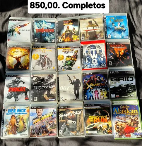 Lote de Jogos PS3 e Xbox 360 