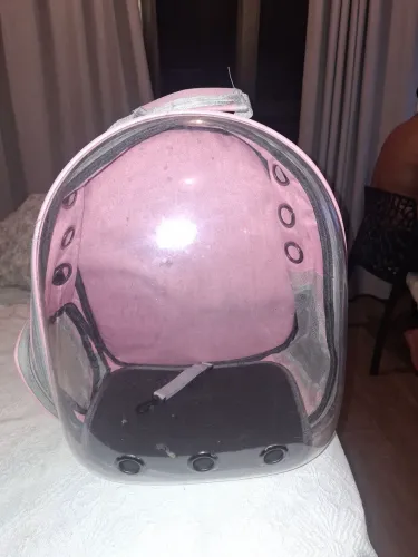 Mochila transportadora de animais
