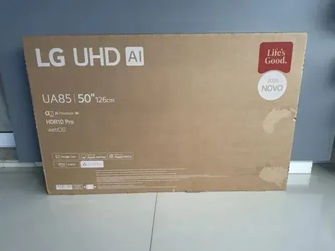 TV LG 50 NOVA LACRADA COM NOTA FISCAL