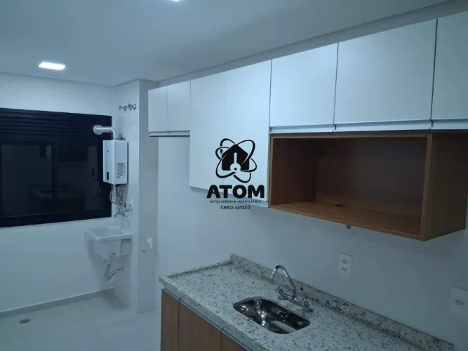 Apartamento com sacada para locação no Edifício Tulum - Taubaté