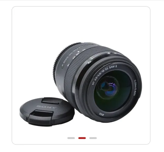 Lente Sony 18-55mm. A-Mount