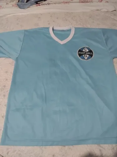 Camisa Grêmio Celeste Modelo Antigo 