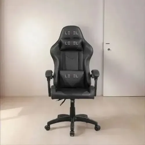 CADEIRA GAMER LEVEL PRETA - ORIGINAL LACRADA
