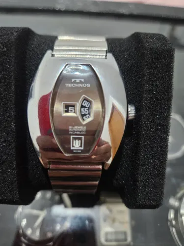 Relogio Technos Jumper Hour Automático suíço raro