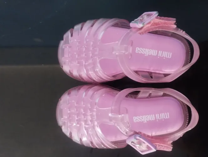 Sandália Mini Melissa Rosa Original (Tam. 17/18)