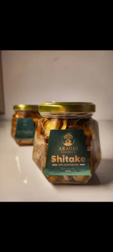 Conserva de Cogumelo Shitake - Araújo Cogumelos 