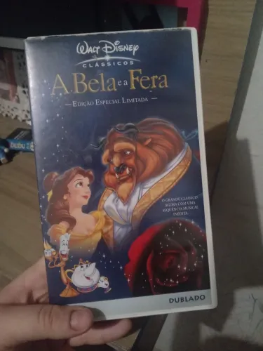 ? VHS A Bela e a Fera ? Edição Especial Limitada