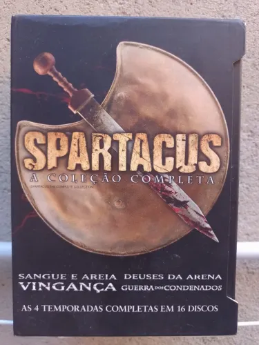 Coleção completa Spartacus 16 DVS