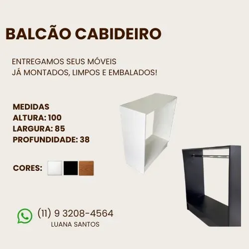 BALCÃO CABIDEIRO 