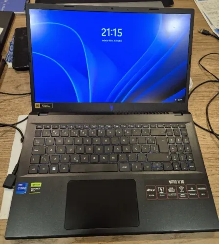 NOTEBOOK GAMER ACER NITRO V15 i7 13ª / RTX 4050 / 16GB DDR5 / NVMe SSD 500GB - RODA TUDO