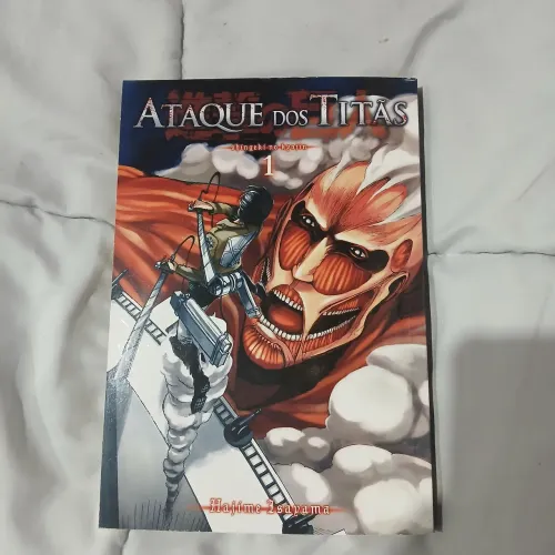 Mangá Attack on Titan vol. 1