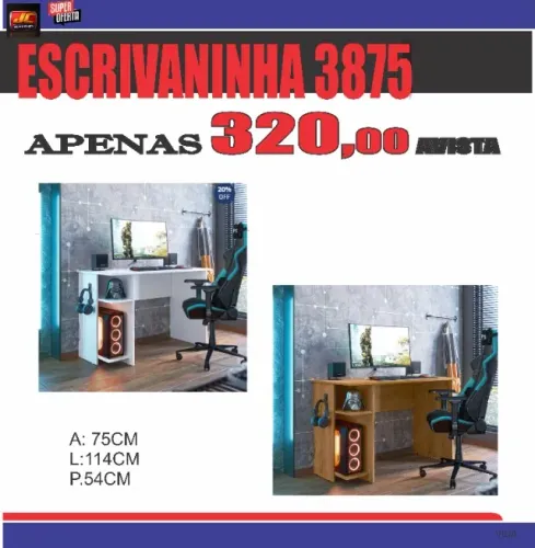 ESCRIVANINHA 3875 V