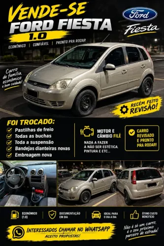 Ford Fiesta Street/ Action 1.0 8V 5P 2006