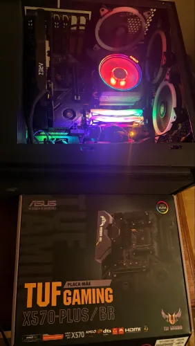 Placa mãe tuf x570plus br