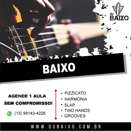 Aulas de Baixo Elétrico 