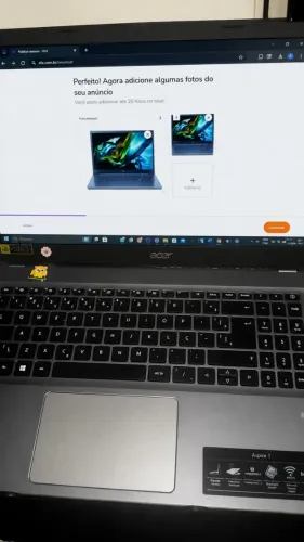 Notebook Acer Aspire 5 A515-57 i5-12450H 8GB RAM SSD 256GB Full HD - 5 Meses de Uso