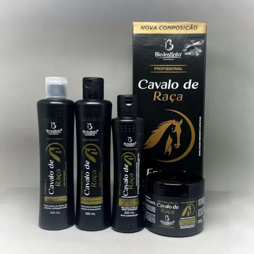 Kit capilar cavalo de raça
