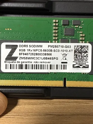Memória DDR5 5600mhz