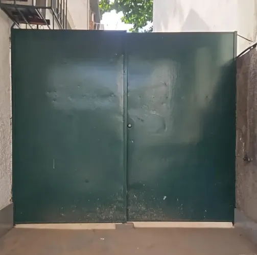 Portão de Garagem de Ferro
