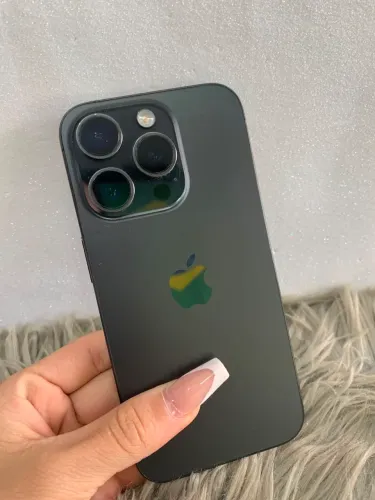 ?*IPHONE 15 PRO 128GB* ?PRETO ?81% ?R$2.799,00 *SEM FACIAL