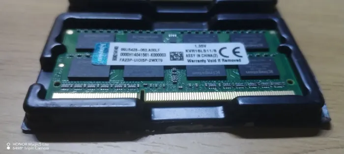 MEMÓRIA DDR3 (2x8GB) SODIMM 16GB 1600 MHZ KINGSTON (ALL IN ONE / NOTEBOOK)