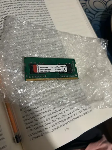  MEMÓRIA RAM 8GB DDR4 SODIMM KINGSTON - PERFORMANCE PRA NOTEBOOK