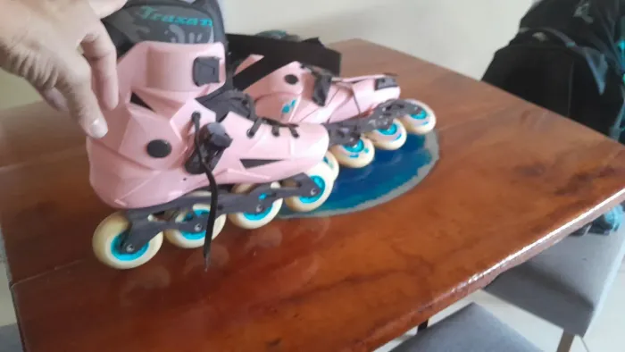 Patins, marca traxart, tamanho 38 , usado 2 vezes