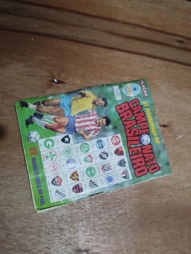 Álbum de Figurinhas do Campeonato Brasileiro de 1989.