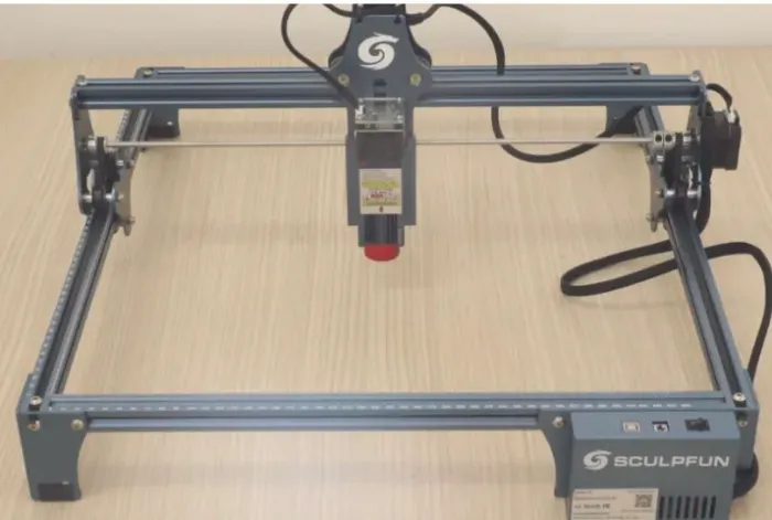 Máquina de Corte e Gravação a Laser SCULPFUN S9 + Tela TS1