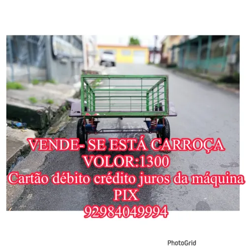 Baixou o preço carroça TOP