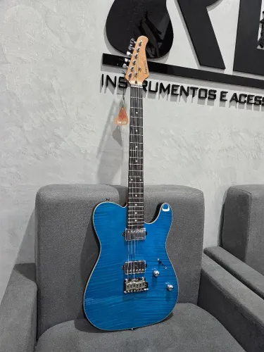 Guitarra Benson Hardy Modern T Blue HH