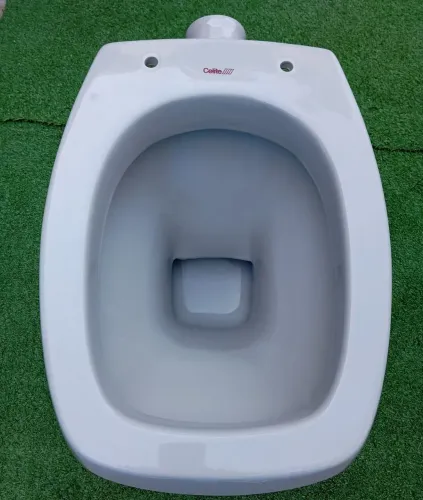 Vaso convencional cinza celite