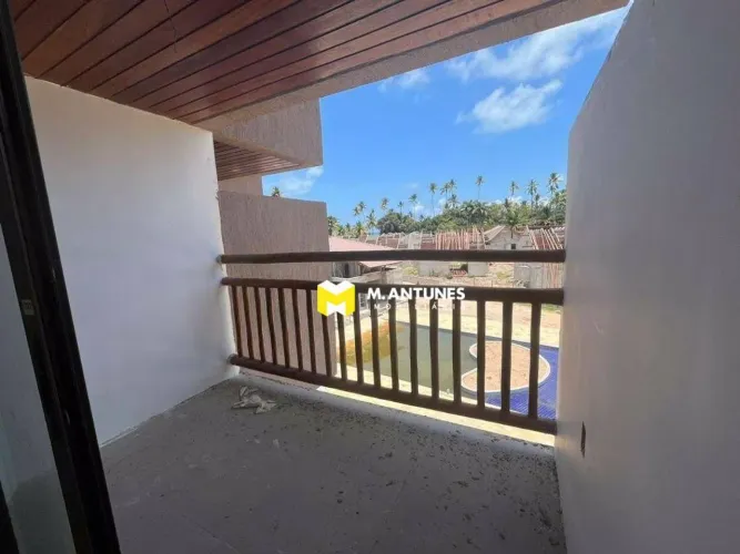 Studio com 1 dormitório à venda, 26 m² - Carneiros - Tamandaré/PE