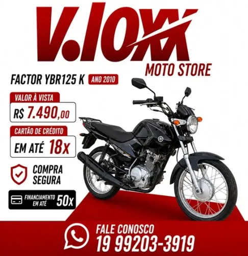 YAMAHA FACTOR YBR 125 K 2010/2010