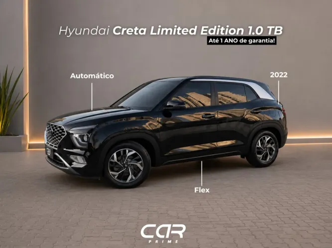 Hyundai Creta Limited 1.0 TB 12V Flex AUT 2022