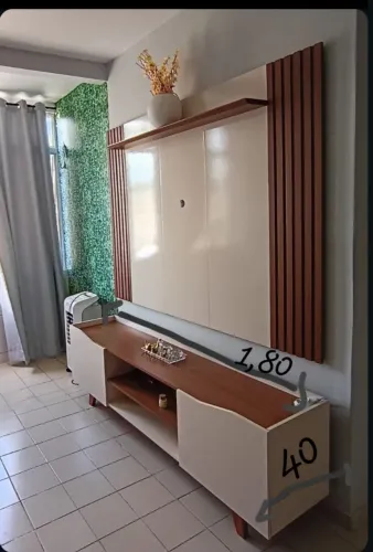 Rak com painel pra sala 