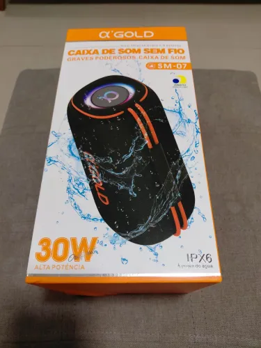 Caixa de Som Bluetooth Gold SM-07