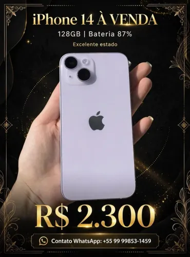 iPhone 14 seminovo a venda