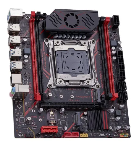 Placa mãe H9S + processador xeon E5 2680 v4