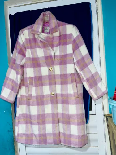 Casaco xadrez rosa M/G Renner
