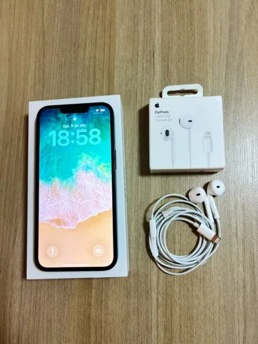 iPhone 13 128GB - Bateria 100% Apple + AirPods