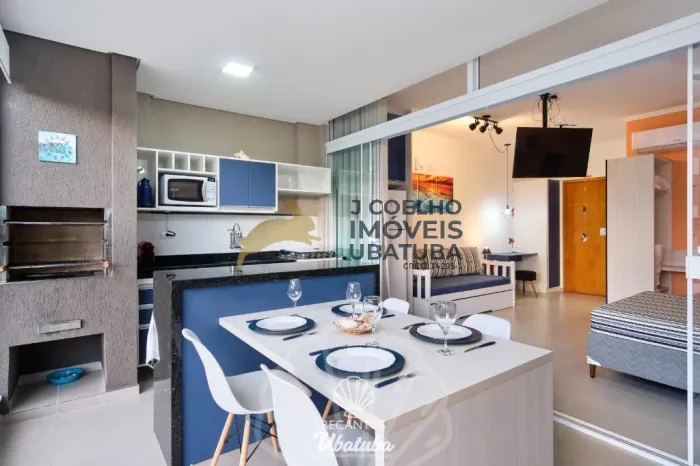 Apartamento, Studio, Varanda Gourmet, Lazer com Piscina, Churraqueira